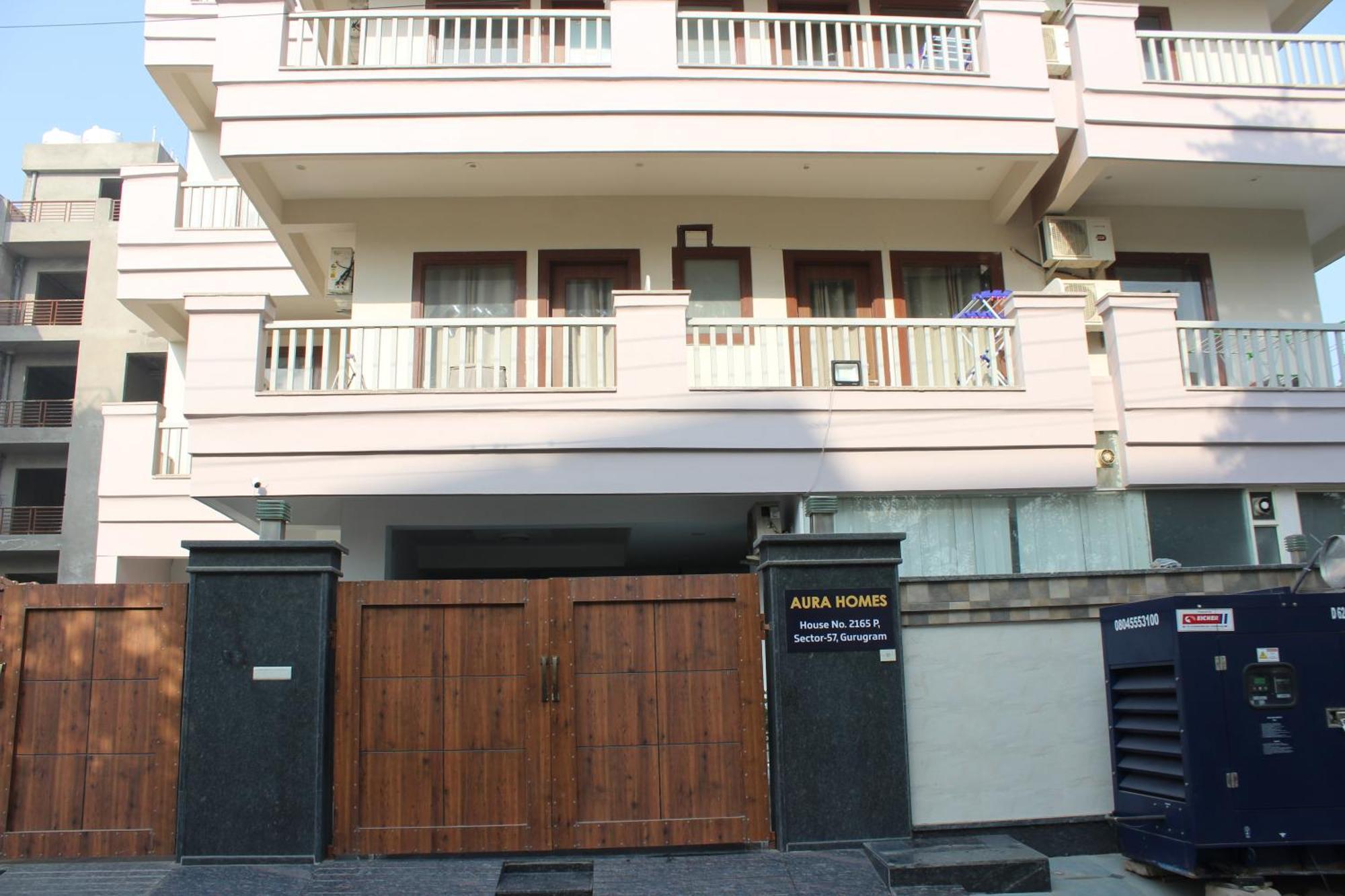 Aura Luxury Studio I Couple Friendly I Near Golf Course Road, Sector 57, Gurgáon Kültér fotó